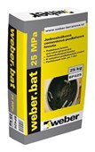 WEBER  weberbat potěr 25 MPa  jemný - betonový potěr 25kg